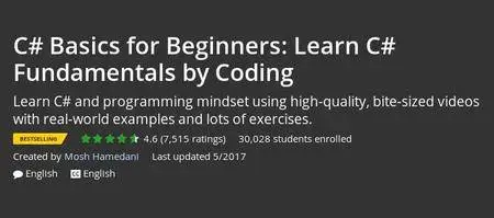 Udemy - C# Basics for Beginners: Learn C# Fundamentals by Coding (Repost)