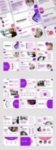 Social Media Strategy Powerpoint, Keynote and Google Slides Template