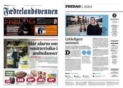 Fædrelandsvennen – 01. mars 2019