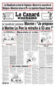 Le Canard enchaîné - 27 Avril 2022