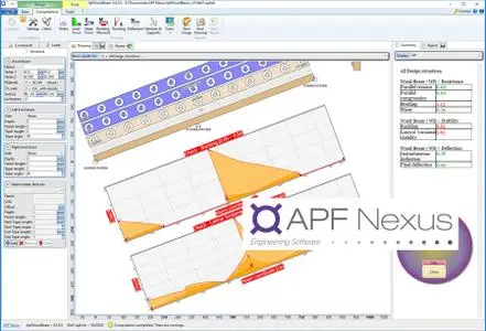 APF Nexus Engineering Software WoodBeam v4.4.0.0