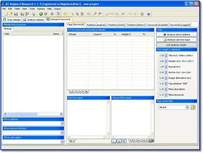Micro-Sys A1 Keyword Research v1.1.9