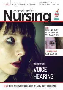 Mental Health Nursing - December 2017 - January 2018