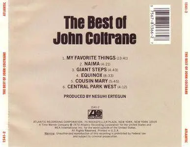 John Coltrane - The Best Of... (1970) {198x Atlantic} **[RE-UP]**