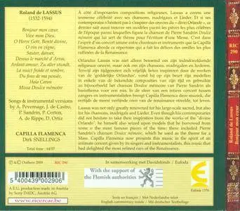 Capilla Flamenca, Dirk Snellings - Roland de Lassus: Bonjour mon cœu (2009)