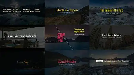 Creative Designer Titles - Project for After Effects (VideoHive)