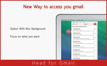 Head for Gmail v1.1 Mac OS X