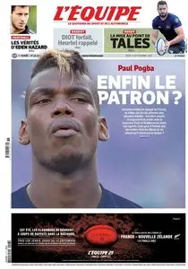 L'Equipe du Jeudi 3 Septembre 2015