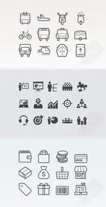 Icon Sets - Business and Ecommerce 