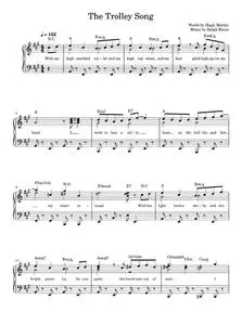 The trolley song - Judy Garland (Easy Piano)