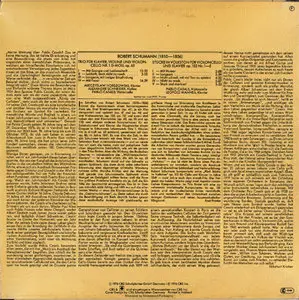 Pablo Casals - Schumann Trio Nr. D-Moll op.63, Stücke op. 102 1-5 (CBS 61 766 Mono) (Vinyl 24-96 & 16-44.1)