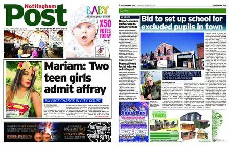 Nottingham Post – September 28, 2018