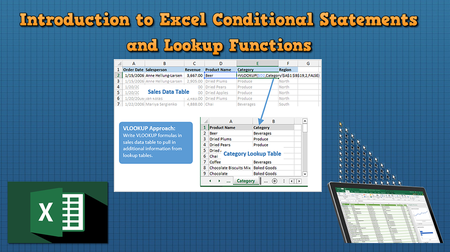 Advanced Excel Techniques Part 1 ... An Introduction to Conditional Statements and Lookup Functions