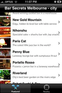 DRINK Melbourne Melbourne Bar Guide 1.0 iPhone iPod Touch