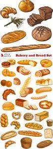 Vectors - Bakery and Bread Set