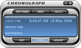 Chronograph Atomic Time Clock ver.6.20