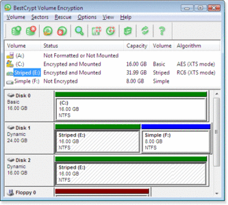 BestCrypt Volume Encryption v2.12.08(Driver Version 2.18)