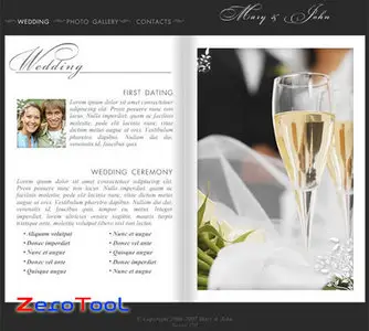 FlashMint 2020 Wedding photo album flash template