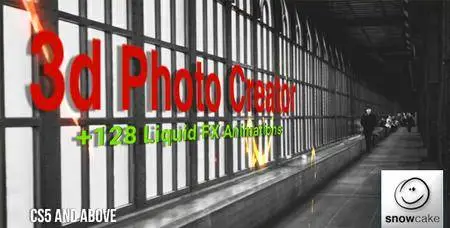 3d Photo Creator With Liquid FX Animations - Project for After Effects (VideoHive)