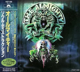 The Almighty - Soul Destruction (1991) [Japanese Ed.]