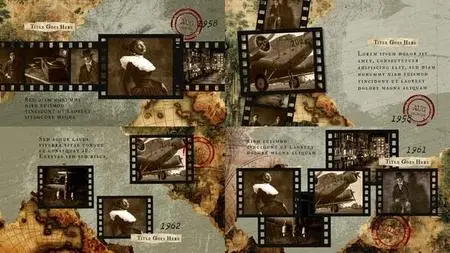 Vintage Documentary Timeline Slideshow Template 51118150