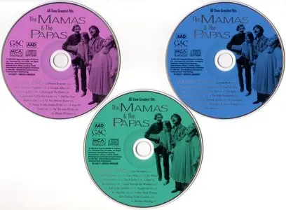 The Mamas & The Papas - 36 All-Time Greatest Hits (1996) [3CD Set] *Re-Up*