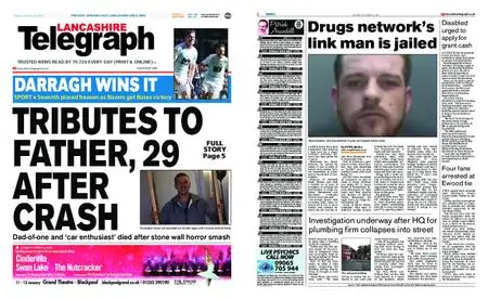 Lancashire Telegraph (Blackburn, Darwen, Hyndburn, Ribble Valley) – October 22, 2018