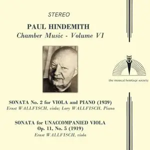 Ernst Wallfisch - Hindemith- Chamber Music, Vol. VI (2023) [Official Digital Download 24/96]