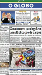 Jornal O Globo - 13 de março de 2012 - Terça
