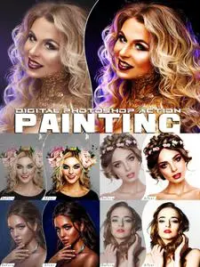 Painting Photoshop Action