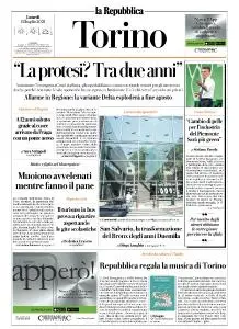 la Repubblica Torino - 12 Luglio 2021