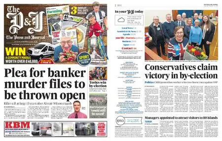 The Press and Journal Moray – November 23, 2019