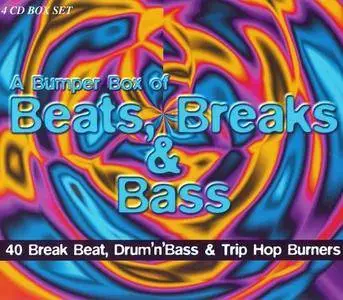 V.A. - A Bumper Box of Beats, Breaks & Bass [4CD Box Set] (1999)