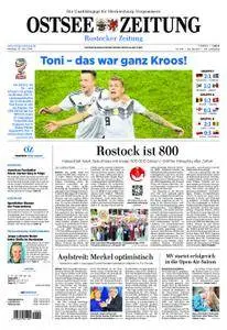 Ostsee Zeitung Rostock - 25. Juni 2018