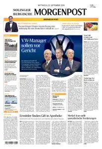 Bergische Morgenpost – 25. September 2019
