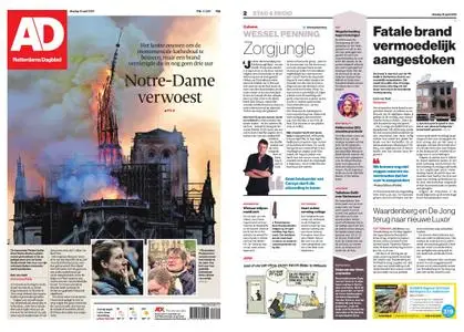 Algemeen Dagblad - Hoeksche Waard – 16 april 2019