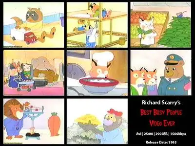 Richard Scarry's Best Busy People Video Ever