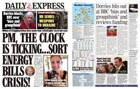 Daily Express – January 18, 2022