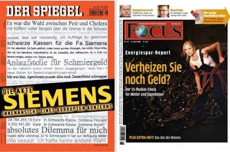 Der Spiegel + Focus 2008.16 vom 14.04.2008