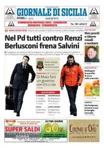 Giornale di Sicilia Agrigento - 7 Marzo 2018