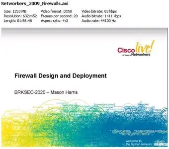 Cisco Networkers 2009 - Firewall Design and Deployment 