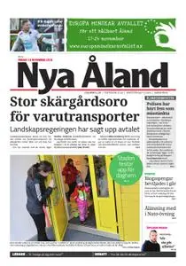 Nya Åland – 16 november 2018