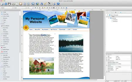 Quick 'n Easy Web Builder 1.0.6