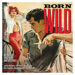 VA - Born Wild 40 Tales Of Cool Guys And Hot Girls (2CD, 2017)