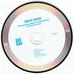 Miles Davis - In Person Friday Night At The Blackhawk Vol.1 (1961) {2014 Japan Jazz Collection 1000 Columbia-RCA Series}