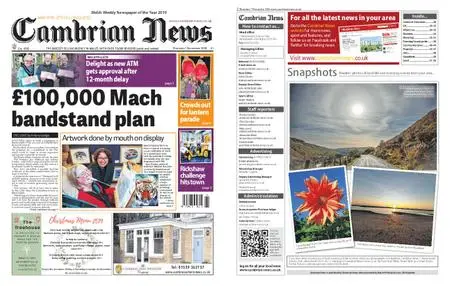 Cambrian News Machynlleth & Llanidloes – 07 November 2019