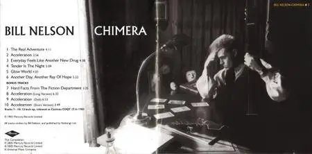 Bill Nelson - Chimera (1983) {2005 Mercury Remaster 9831027}