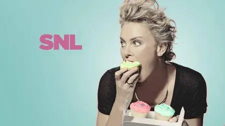 Charlize Theron by Mary Ellen Matthews for Saturday Night Live