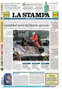 La Stampa Torino Provincia e Canavese - 26 Gennaio 2018