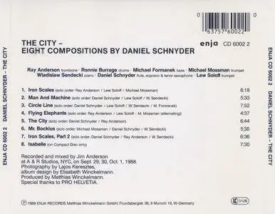 Daniel Schnyder - The City (1989) {Enja Records - ENJ-6002 2}